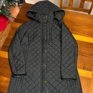 Ralph Lauren Black Quilted Jacket, size small, woman, preowned, black